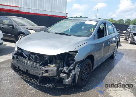 2014 Nissan Sentra S z USA, uszkodzony, nr VIN 3N1AB7AP8EY263792